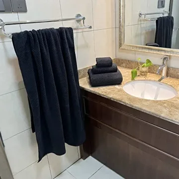 YTYC 6-Piece Extra Large Bath Towel Set - Soft Microfiber