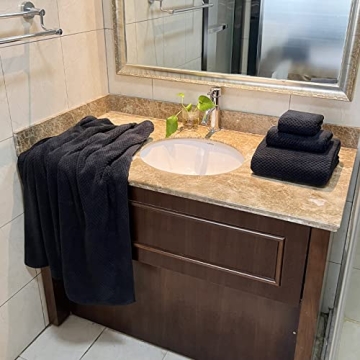 YTYC 6-Piece Extra Large Bath Towel Set - Soft Microfiber