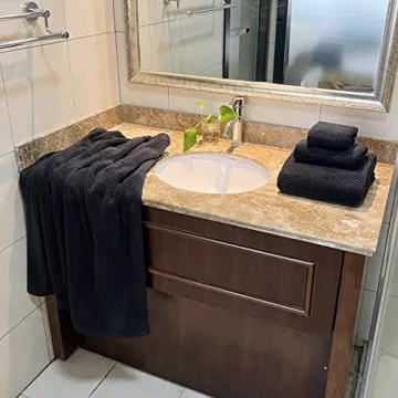 YTYC 6-Piece Extra Large Bath Towel Set - Soft Microfiber