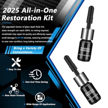 Brennenstuhl Windshield Repair Kit for Quick Chips and Cracks