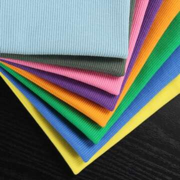 Artfish Women's Sleeveless Shirt Ribbed Fitted Scoop Neck Basic Long Crop Tank Top Square Rose Pink, L