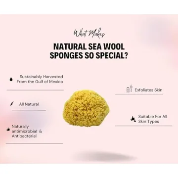 Sea Wool Sponge - Natural Exfoliating Bathing Essential
