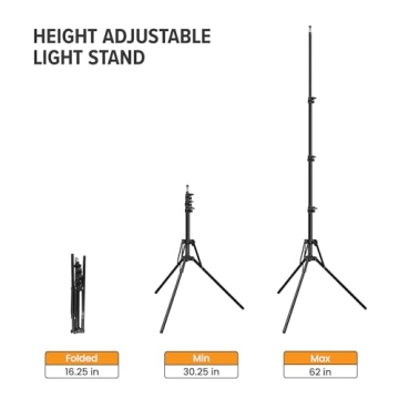 LimoStudio 14" Dimmable LED Ring Light for Pros