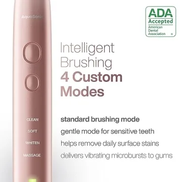 Aquasonic Vibe Series Toothbrush - Best Electric Toothbrush