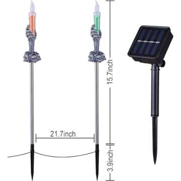 ILLUMINEW Halloween Pathway Lights for Outdoor Decor