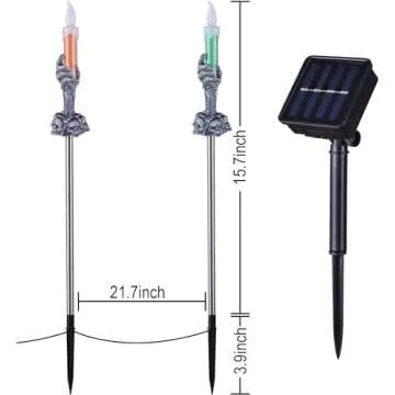 ILLUMINEW Halloween Pathway Lights for Outdoor Decor