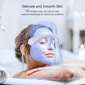 NUFR LED Light Facial Mask for Radiant Skin