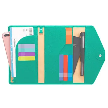 ZOPPEN Passport Wallet with RFID Protection for Travel