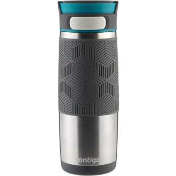Contigo Autoseal Blue 16 Oz Travel Mug - Stainless Steel