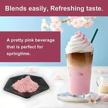 GRELIM Sakura Powder - Premium Cherry Blossom Flavor for Baking