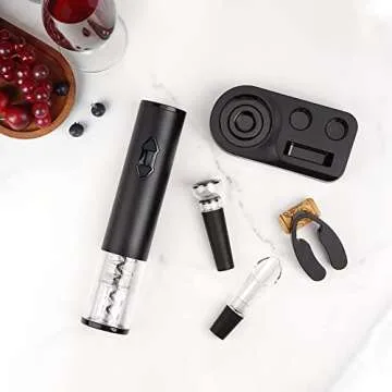 CIRCLE JOY Electric Wine Opener Set for Effortless Enjoyment