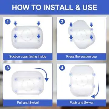 Lazy Susan for Refrigerator, Slide and 360° Rotate Rectangle Turntable Organizer and Storage for Fridge, Pantry, Kitchen, Countertop, Cabinet, Table 15.67''