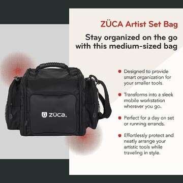 ZUCA Artist Set Bag - Black