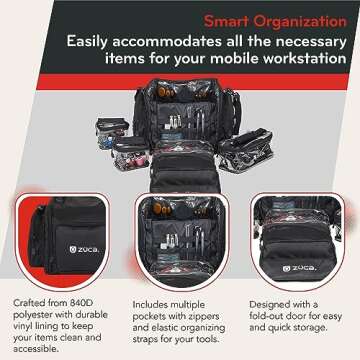 ZUCA Artist Set Bag - Black