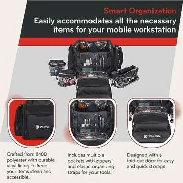 ZUCA Artist Set Bag - Black