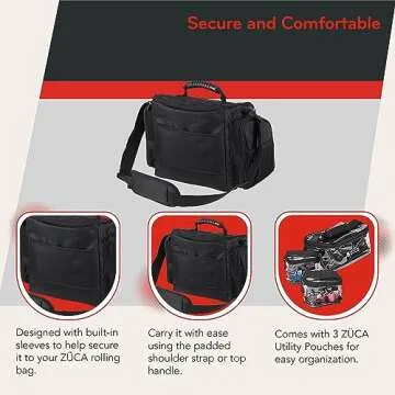 ZUCA Artist Set Bag - Black