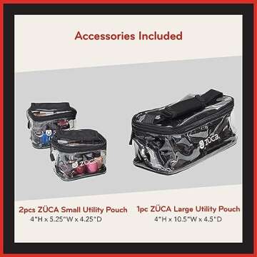 ZUCA Artist Set Bag - Black