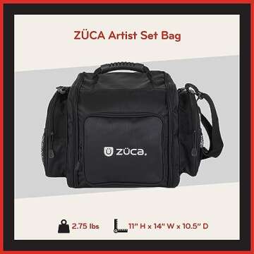 ZUCA Artist Set Bag - Black