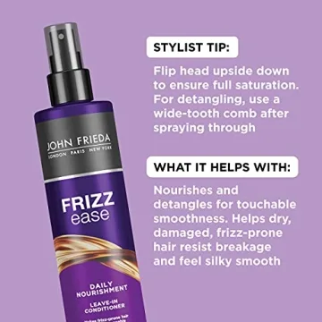 Frizz Ease Leave-In Conditioner for Frizzy Hair