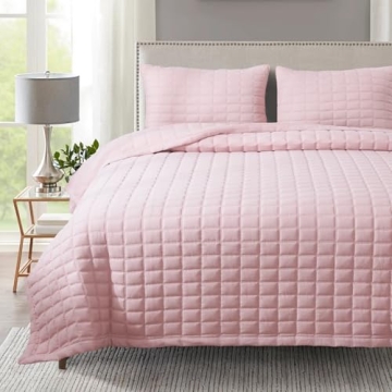 KASENTEX Ultra Soft Lightweight Quilt Set for Bedroom