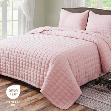 KASENTEX Ultra Soft Lightweight Quilt Set for Bedroom
