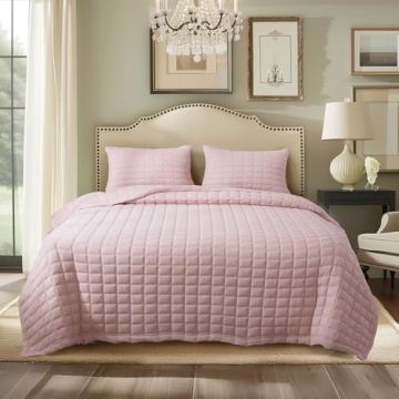 KASENTEX Ultra Soft Lightweight Quilt Set for Bedroom