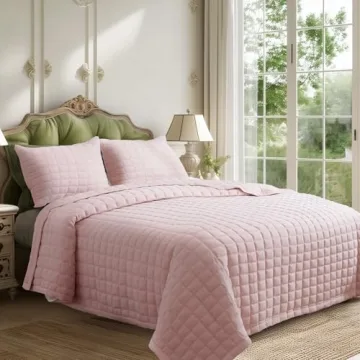 KASENTEX Ultra Soft Lightweight Quilt Set for Bedroom