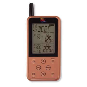 Maverick Et-733 Wireless BBQ Thermometer with Magnet Guide