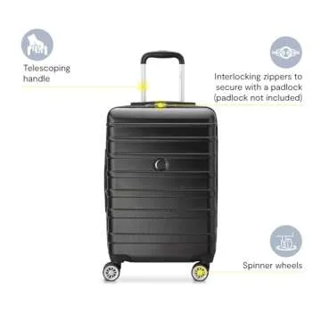 Delsey Paris Margot Hardside luggage - Stylish and Functional Carry-On