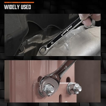 12-Piece HORUSDY Metric Wrench Set with Organizer