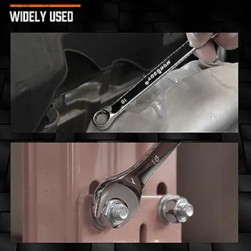 12-Piece HORUSDY Metric Wrench Set with Organizer