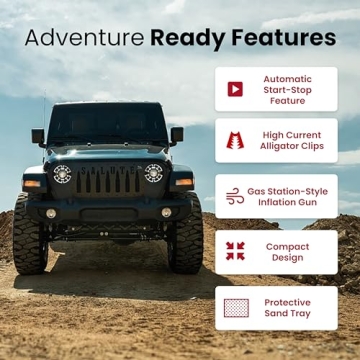 VIAIR 400P Portable Tire Compressor for Off-Roading