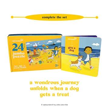 Upbounders Low Tide 24 Piece Beach Puzzle for Kids