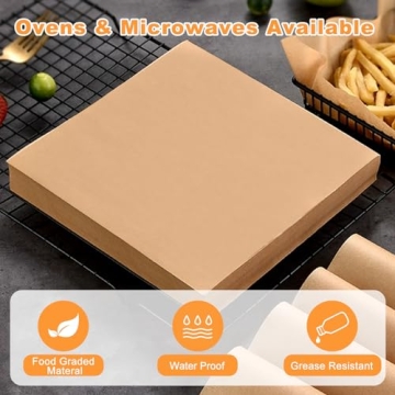 Buy Neyimqr 100 Count Pre-Cut Deli Wax Paper Sheets