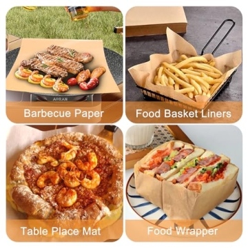 Buy Neyimqr 100 Count Pre-Cut Deli Wax Paper Sheets