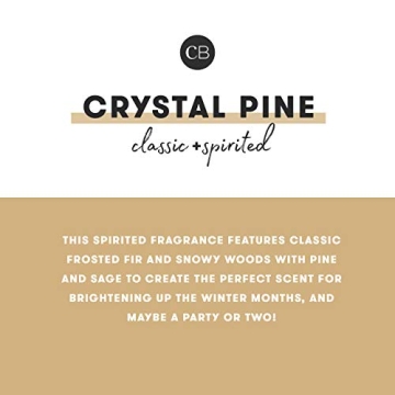 Capri Blue Holiday Mercury Candle - Luxury Fragrance for Home Decor