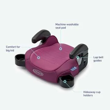 Graco TurboBooster 2.0 Backless Booster Car Seat