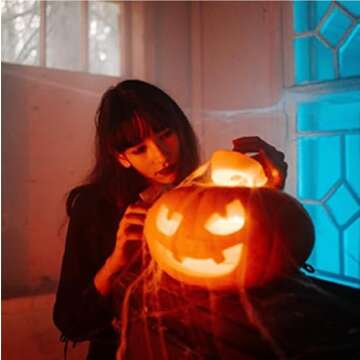 Hudson LED Halloween Lights - Flame Effect Light Bulbs with 4 Mode Upside Down Effect - 3W Flickering Flame Light Bulb E26/E27 Base (1 Pack) - Orange Fire Light Flame Bulb for Indoor/Outdoor/Home