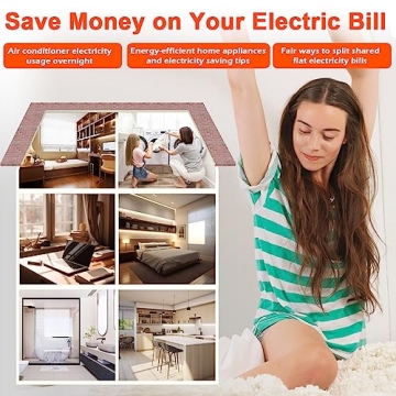 Energy Consumption Monitor with Night Vision Display