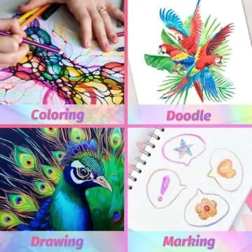 Yangmei Rainbow Pencils - Colorful Art Supplies for Kids