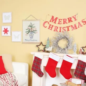 LUVADIAN Chinoiserie Christmas Decor ，Christmas Tree Wall Art,Pink Coquette Wall Decor,Christmas Canvas Wall Art,Chinoiserie Wall Art,12x16 Inches