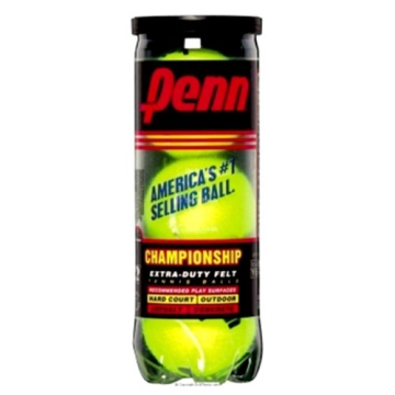 Penn Championship Extra Duty Tennis Balls Pack of 4