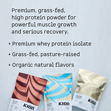 Kion Clean Protein - Grass-Fed Whey Isolate in Smooth Vanilla