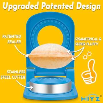 HiYZ Sandwich Cutter: Easy Crustless Sandwich Maker