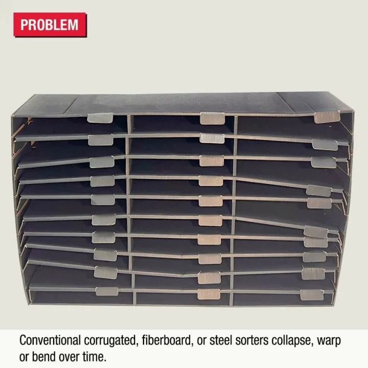 24 Compartment Desktop Organizer for Office Use