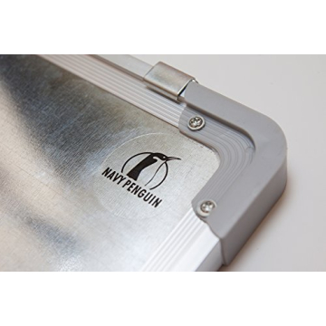 Premium Whiteboard Set with Markers Magnets Aluminum Frame