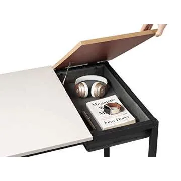 Cubiker 55" Modern Computer Desk for Home Office