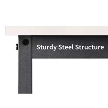 Cubiker 55" Modern Computer Desk for Home Office