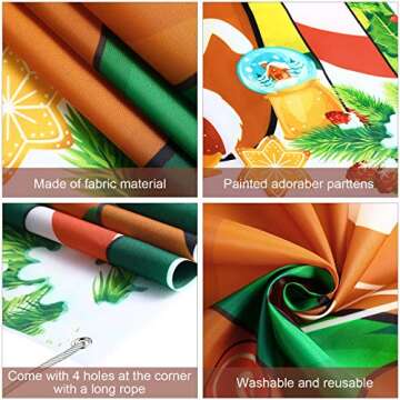 Gingerbread Backdrop for Christmas Party Photography