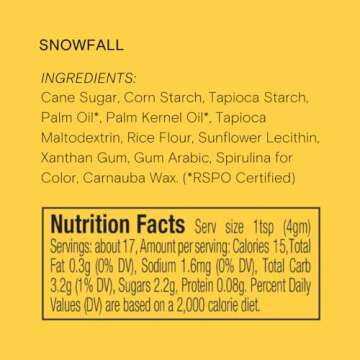 Into the Woods & Snowfall Natural Sprinkles - Vegan Delight